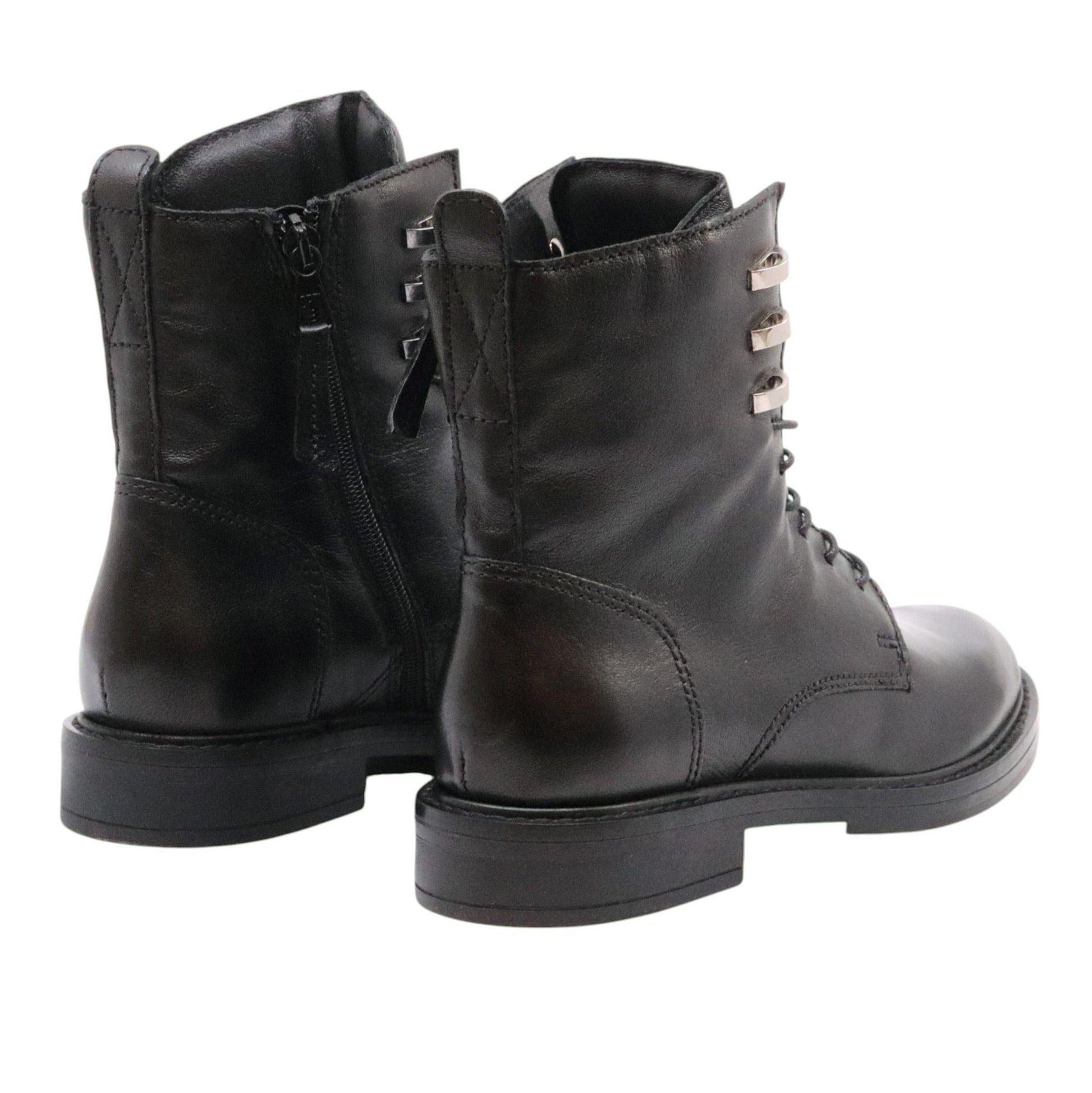 MJUS T81208 Fiammetta stivaletto donna in pelle nera 