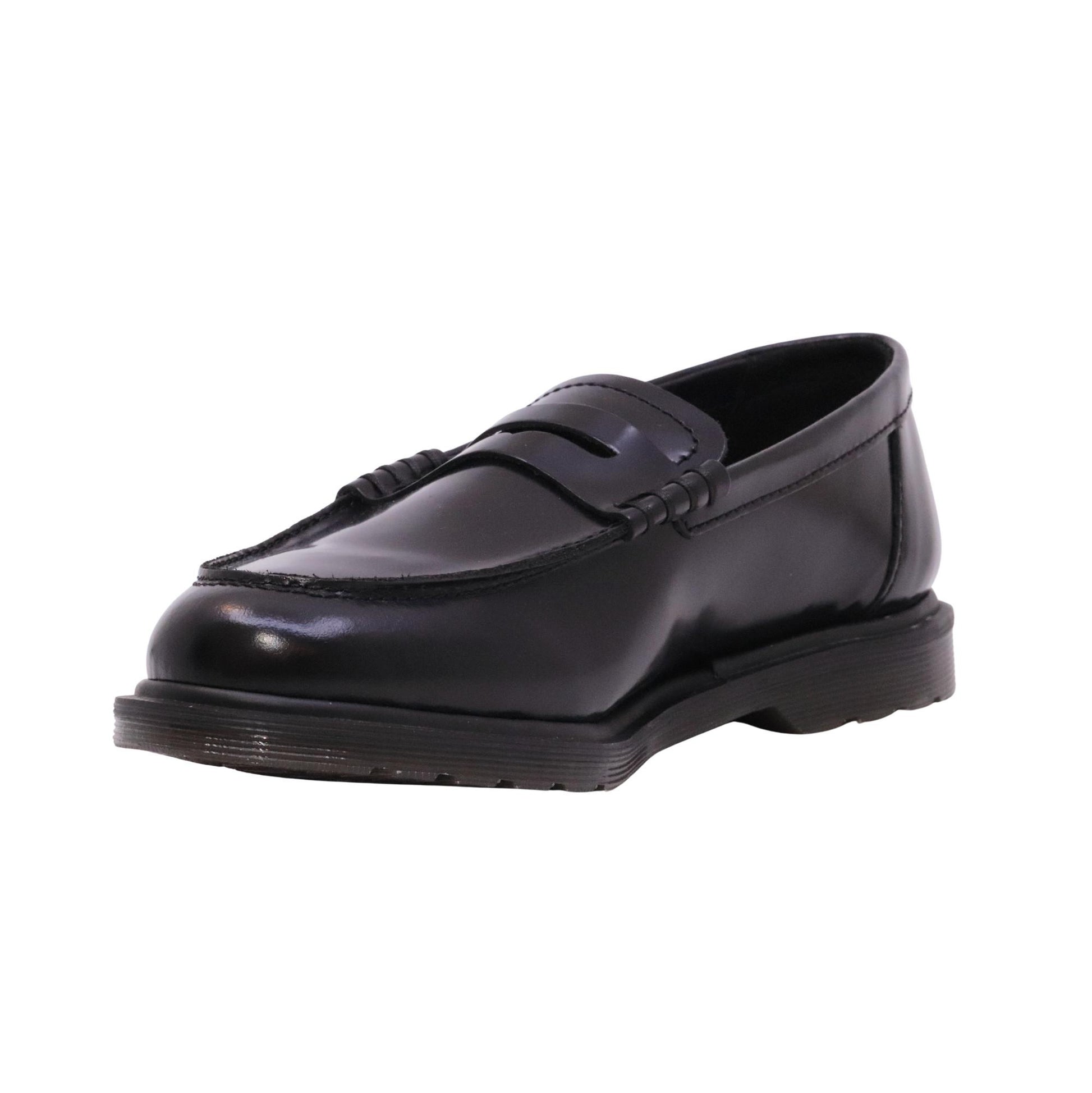 Dr Martens Mayfare 42503001 mocassino uomo in pelle nera Polished Smooth 