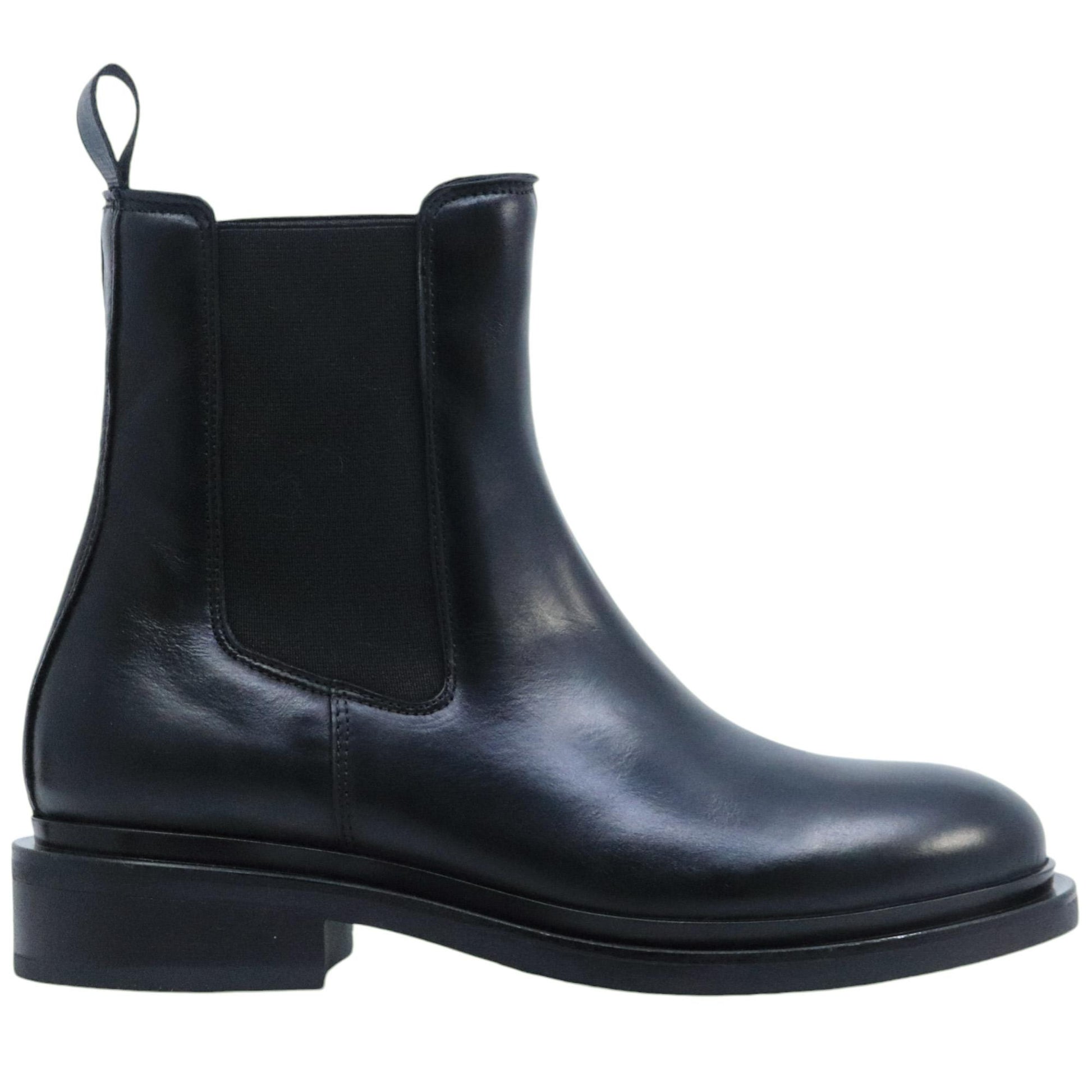 Chelsea Mjus L58201 da donna in pelle nero 