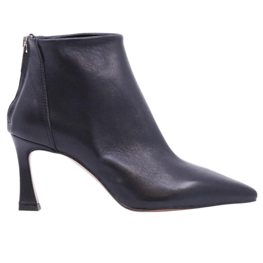 Bianca Di R786 tronchetto donna in pelle nera 