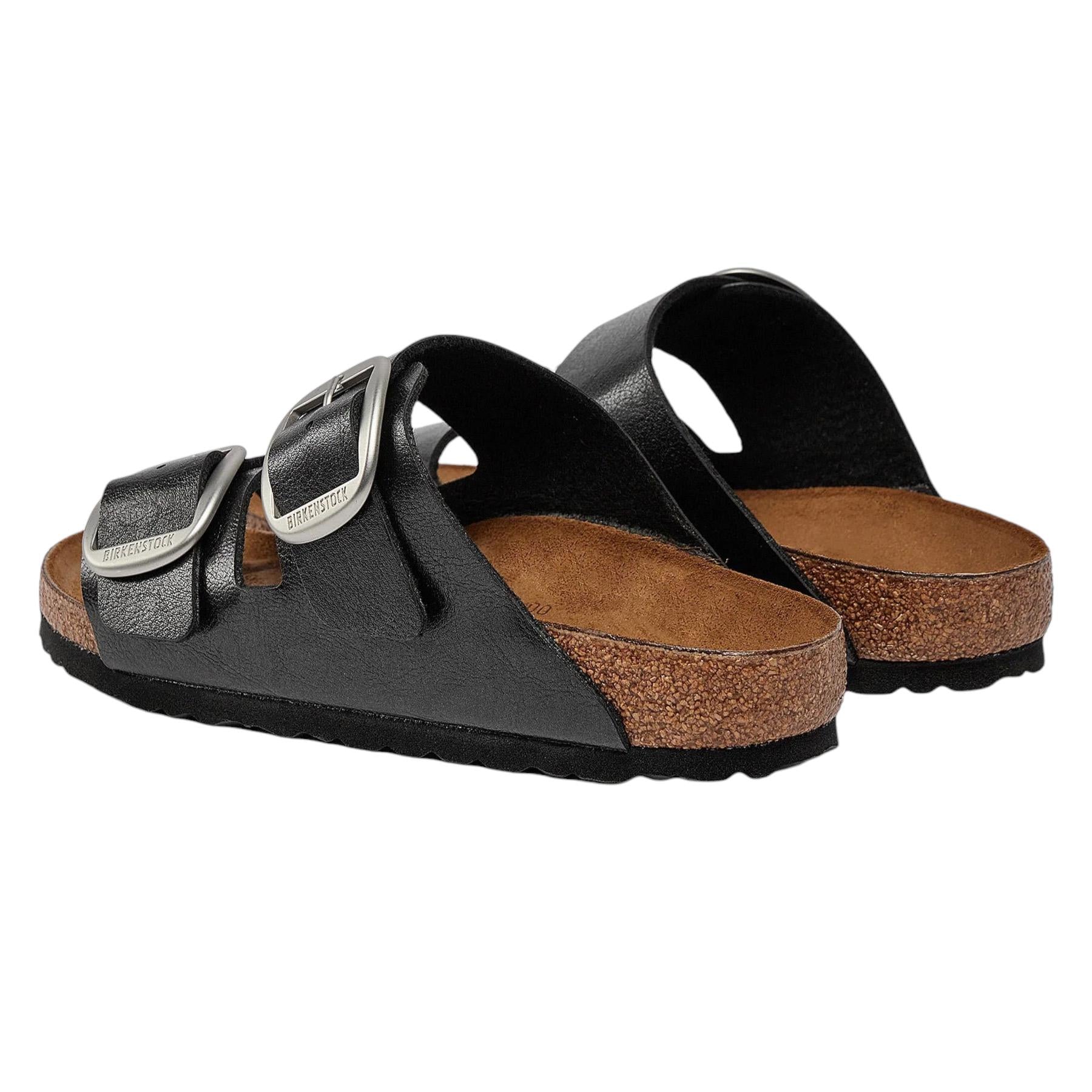 doppia fibbia pelle liquirizia ARIZONA-BIGB-LICORICEBLACK BIRKENSTOCK