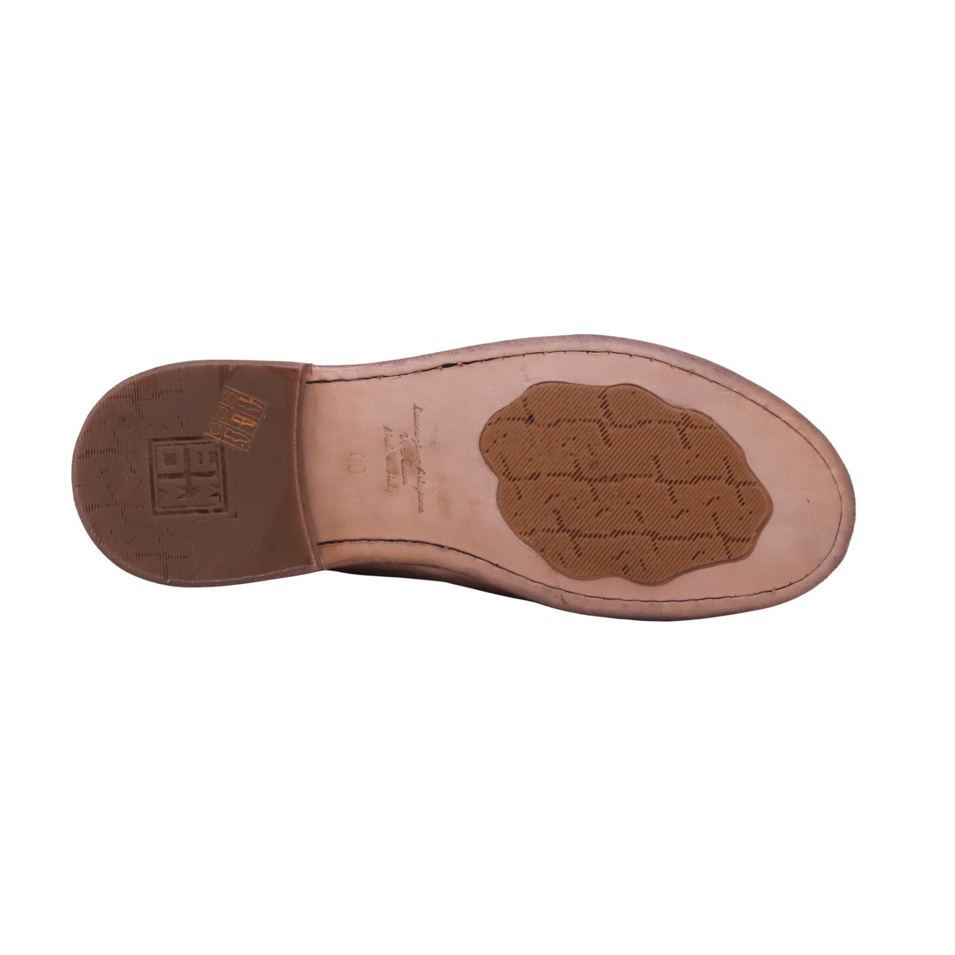 Moma 14501A stringata uomo in pelle Malta dal look vissuto Made in Italy 