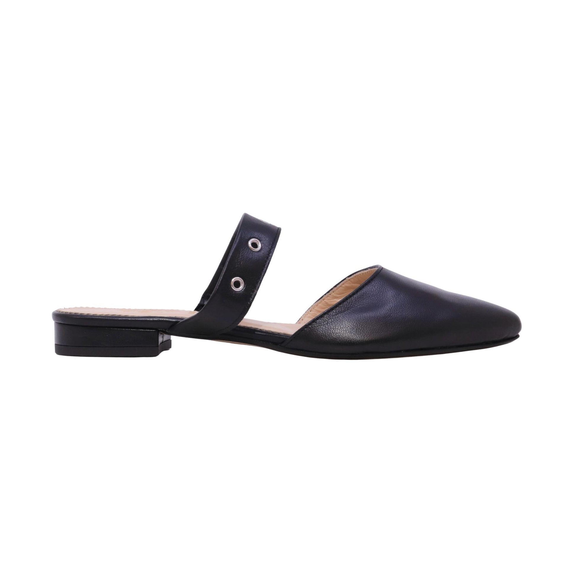 Jaffè sabot donna 670 in pelle nera 