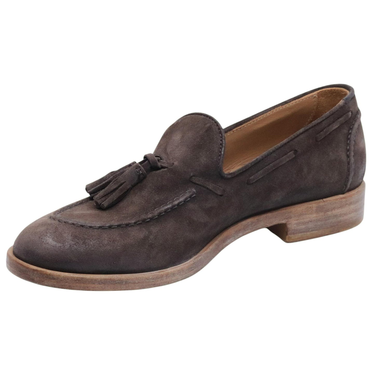Mocassino uomo Moma 17402F in camoscio marrone 