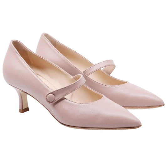 Décolleté donna Le Briella Z893 in elegante pelle di colore nude 