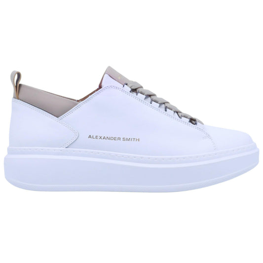 Sneaker uomo Alexander Smith Wembley in pelle bianca 