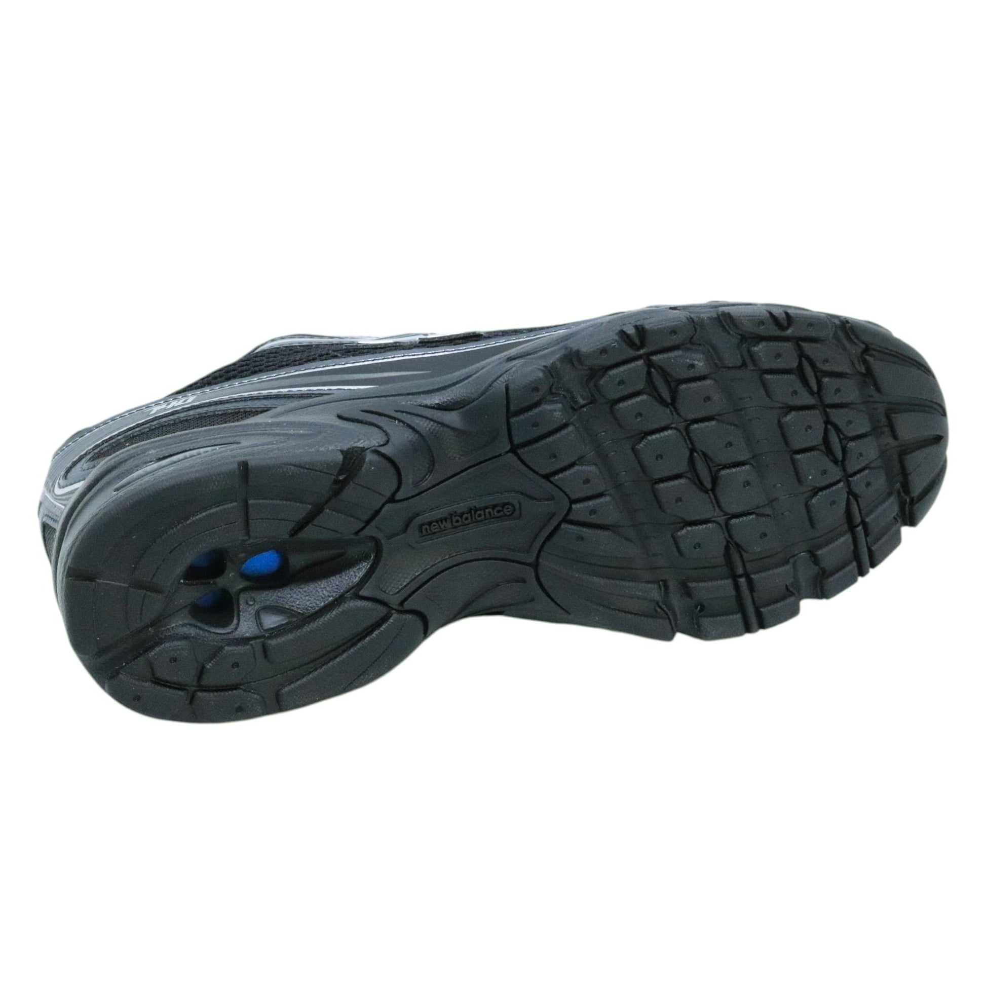 New Balance U740BM2 Black Silver D sneaker donna in mesh nero e argento stile running anni 2000 