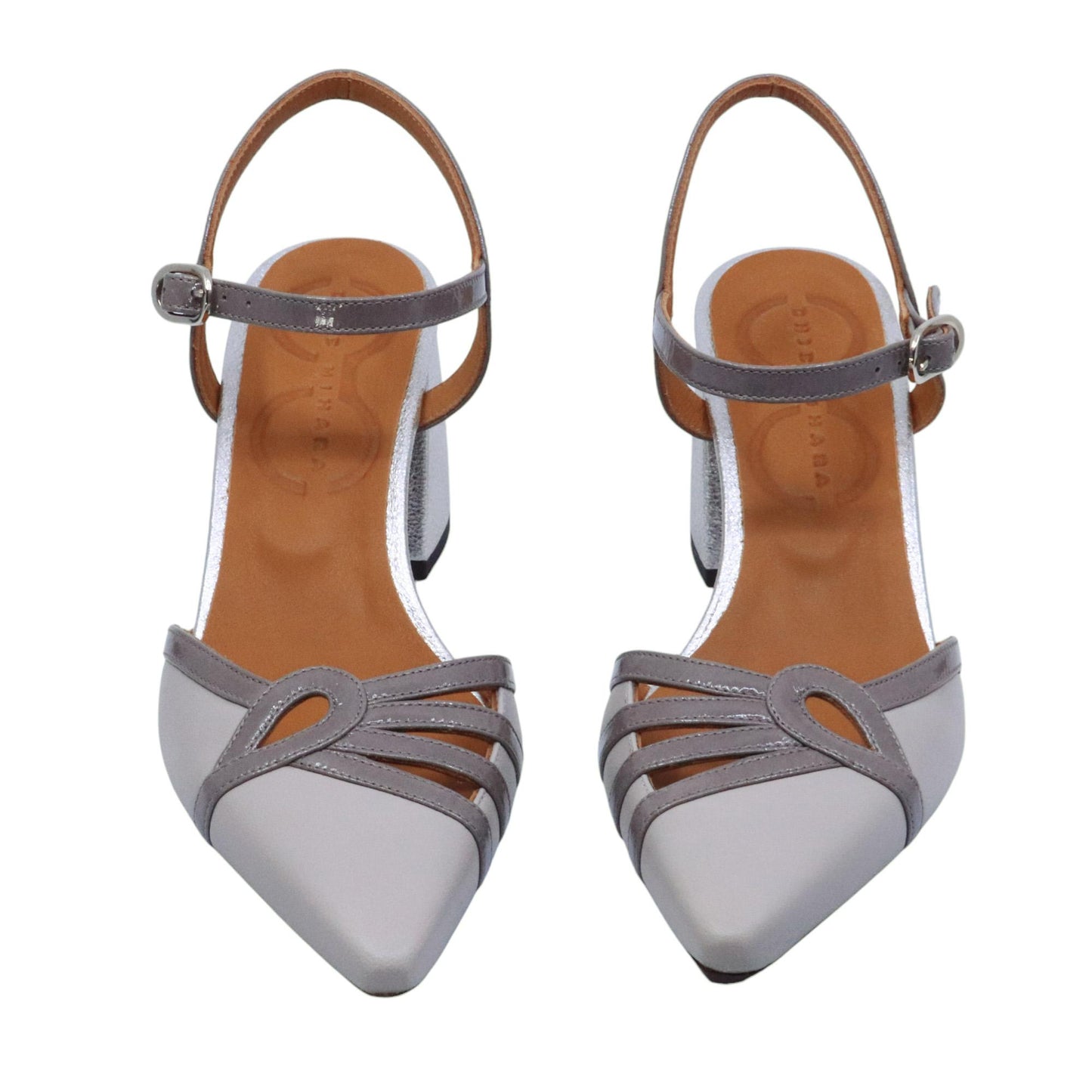 Chie Mihara Abrila slingback donna in pelle grigia 