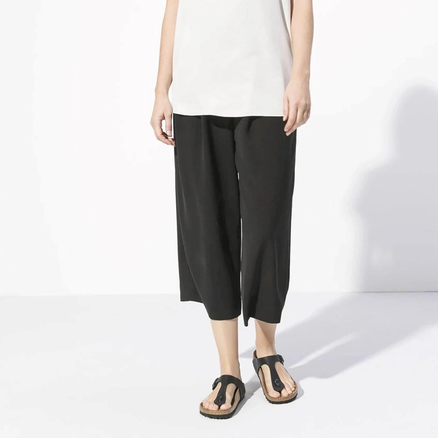 Birkenstock Gizeh Birko-Flor Black sandalo infradito Regular Fit 