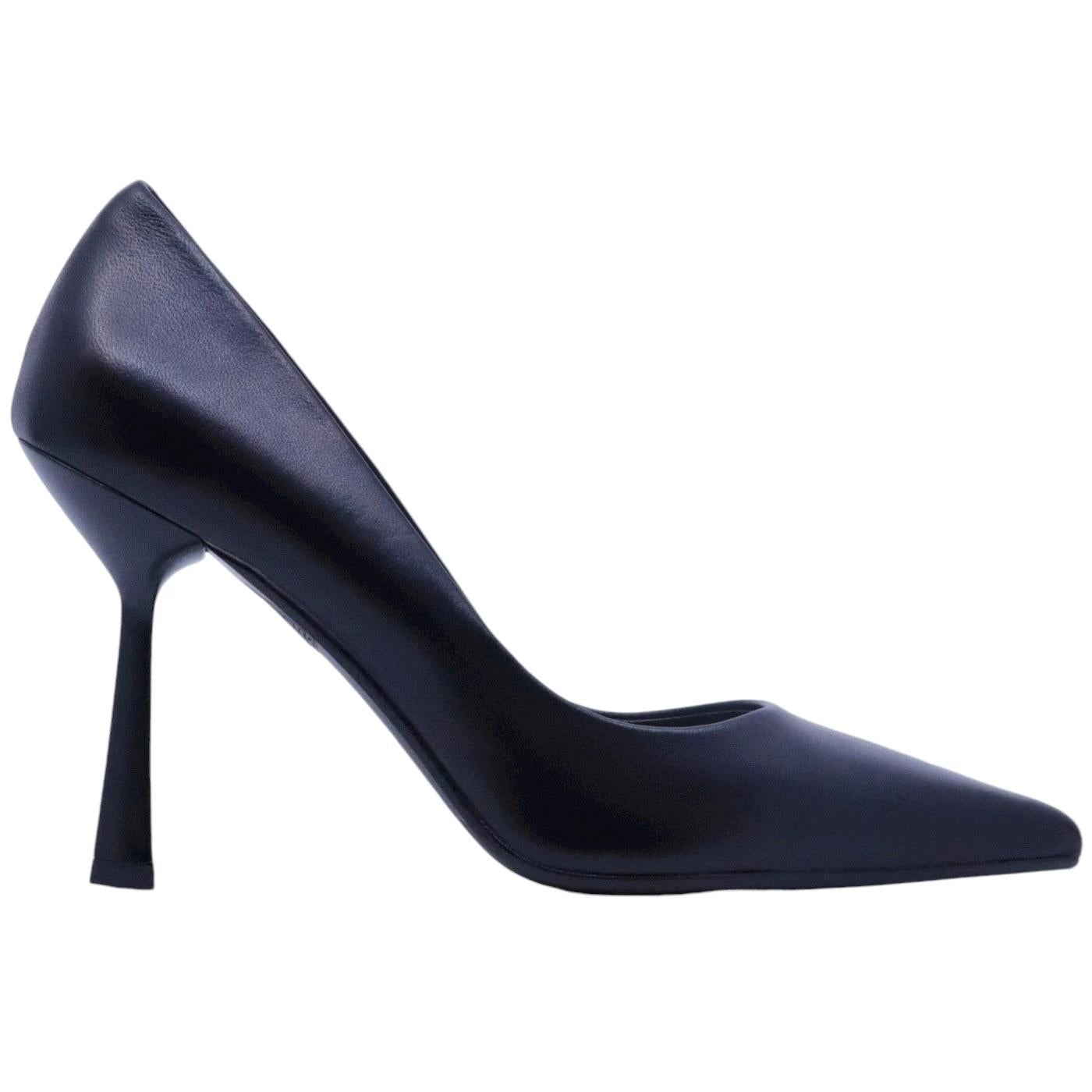 Décolleté donna Chantal 1962 2470 in pelle nera 