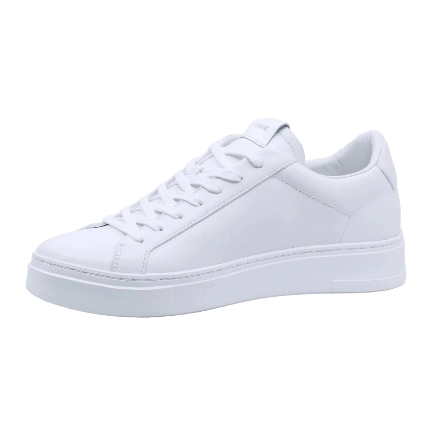 Crime London Extralight 13474 sneaker uomo in pelle bianca casual minimal comfort 