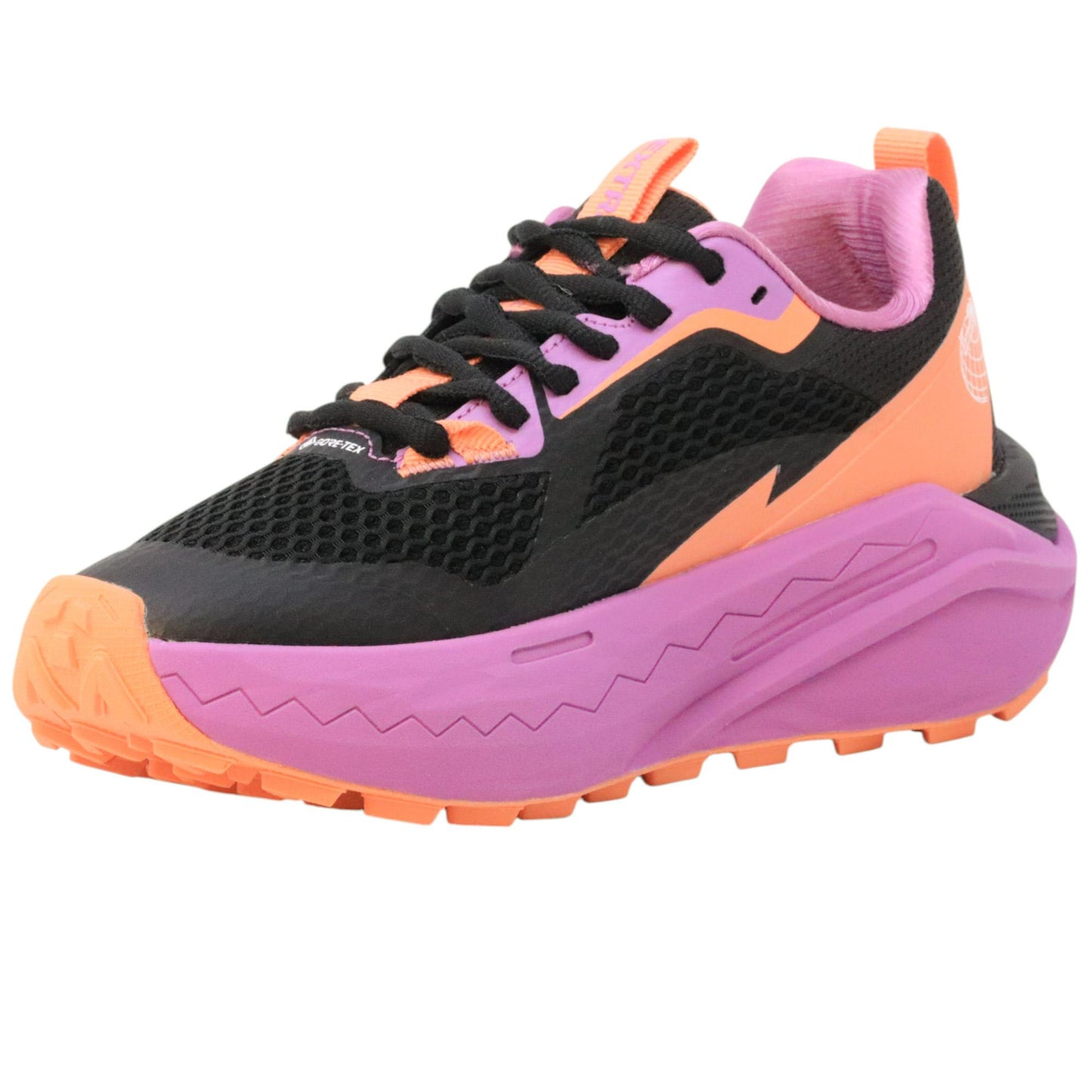 Extr4 U Kaizen GTX sneaker donna tessuto rete in viola e nero 