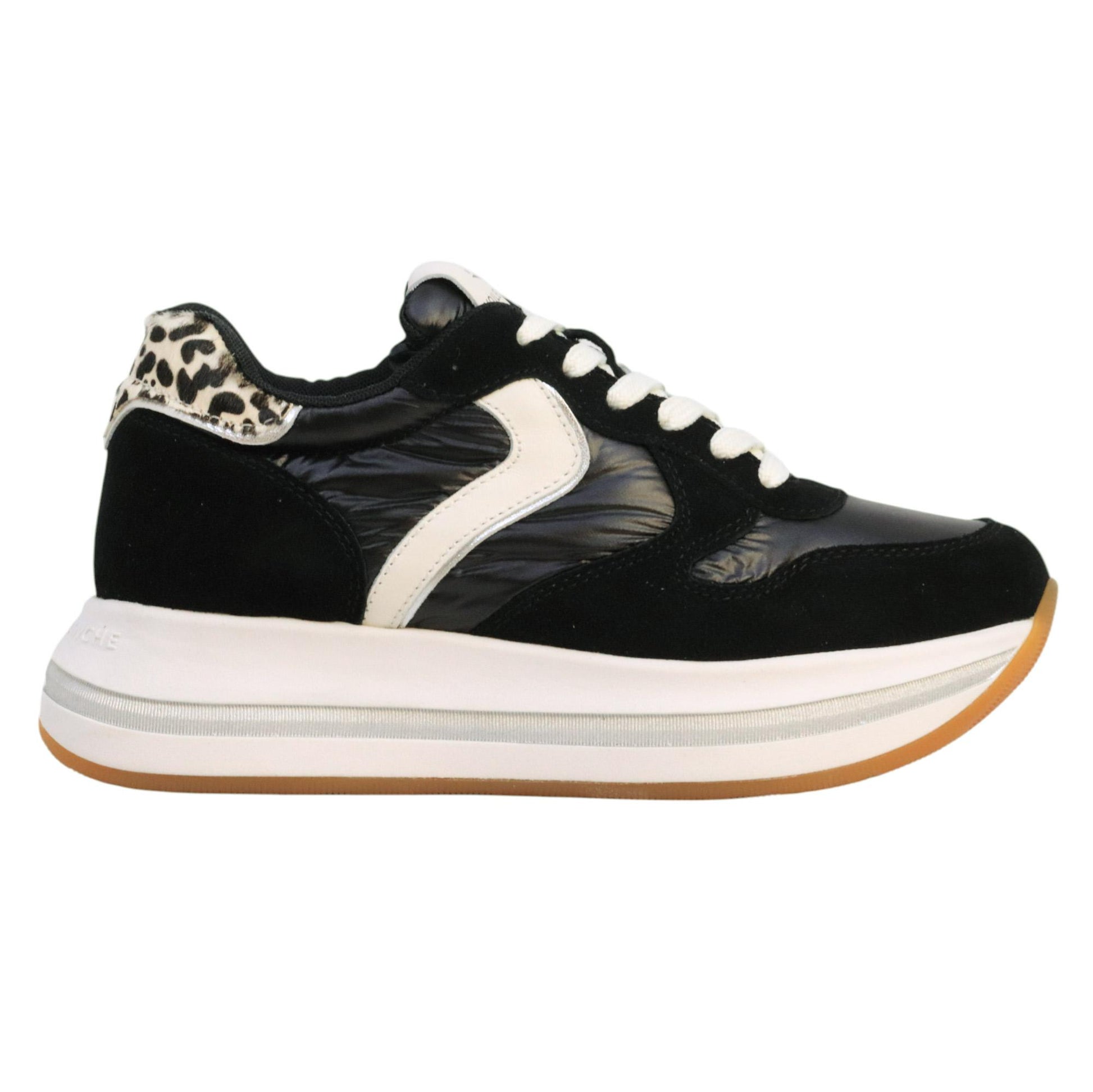 Voile Blanche Merry Sneaker donna in camoscio nero 