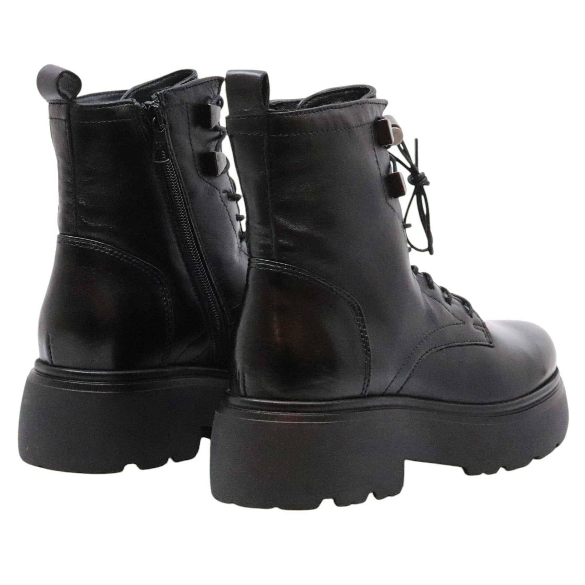 MJUS Orla L44212 anfibio donna in pelle nera 