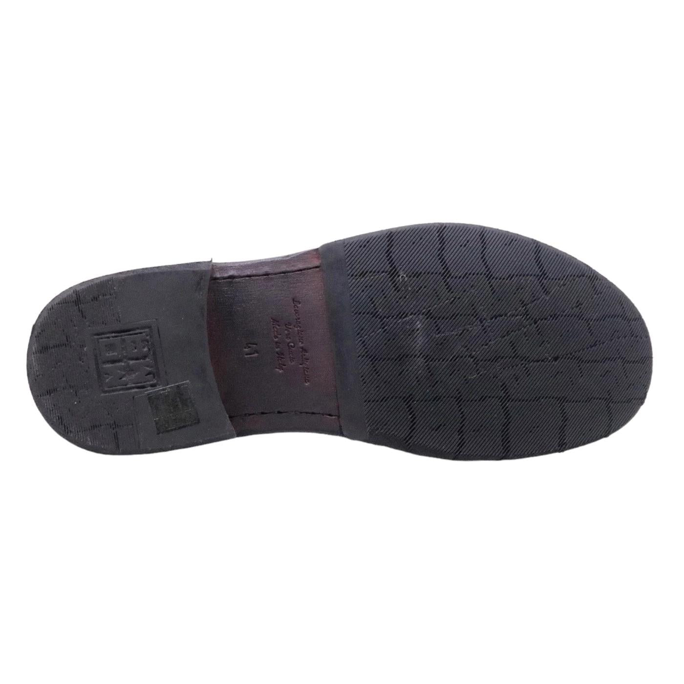 Stivaletto Moma 50307B SA da uomo in camoscio nero 
