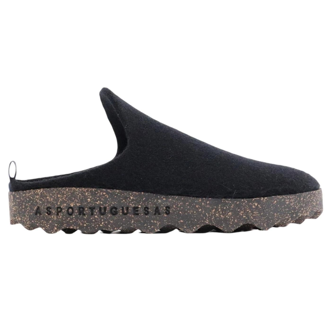 Ciabatta donna Asportuguesas Come in lana naturale 