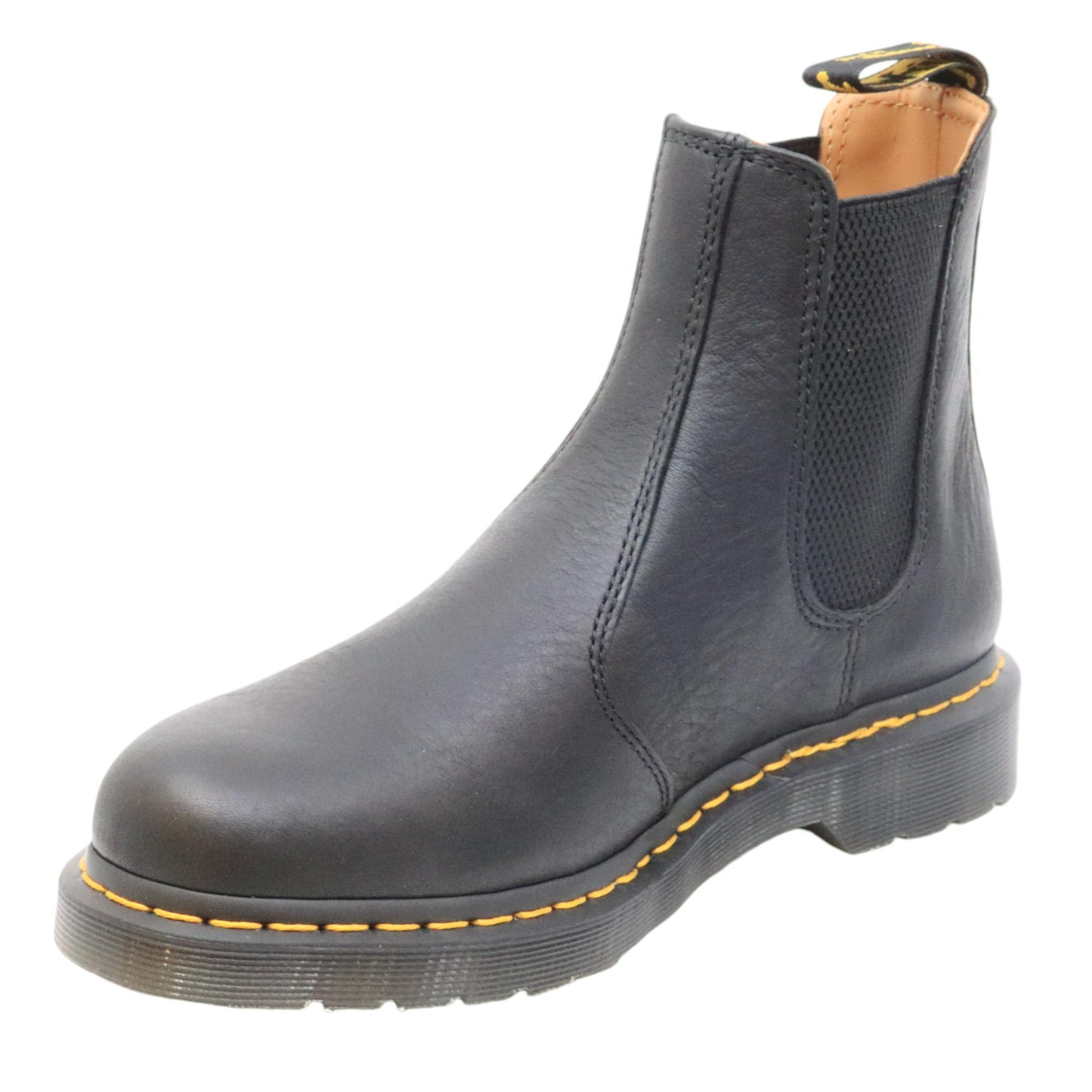 Dr. Martens 2976 YS chelsea boot uomo pelle nera ambassador 2976AMBASSADORBLACK DR MARTENS