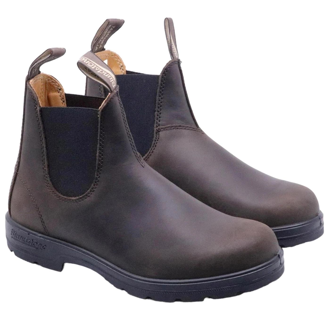 Blundstone 2340 chelsea boot unisex in pelle marrone 