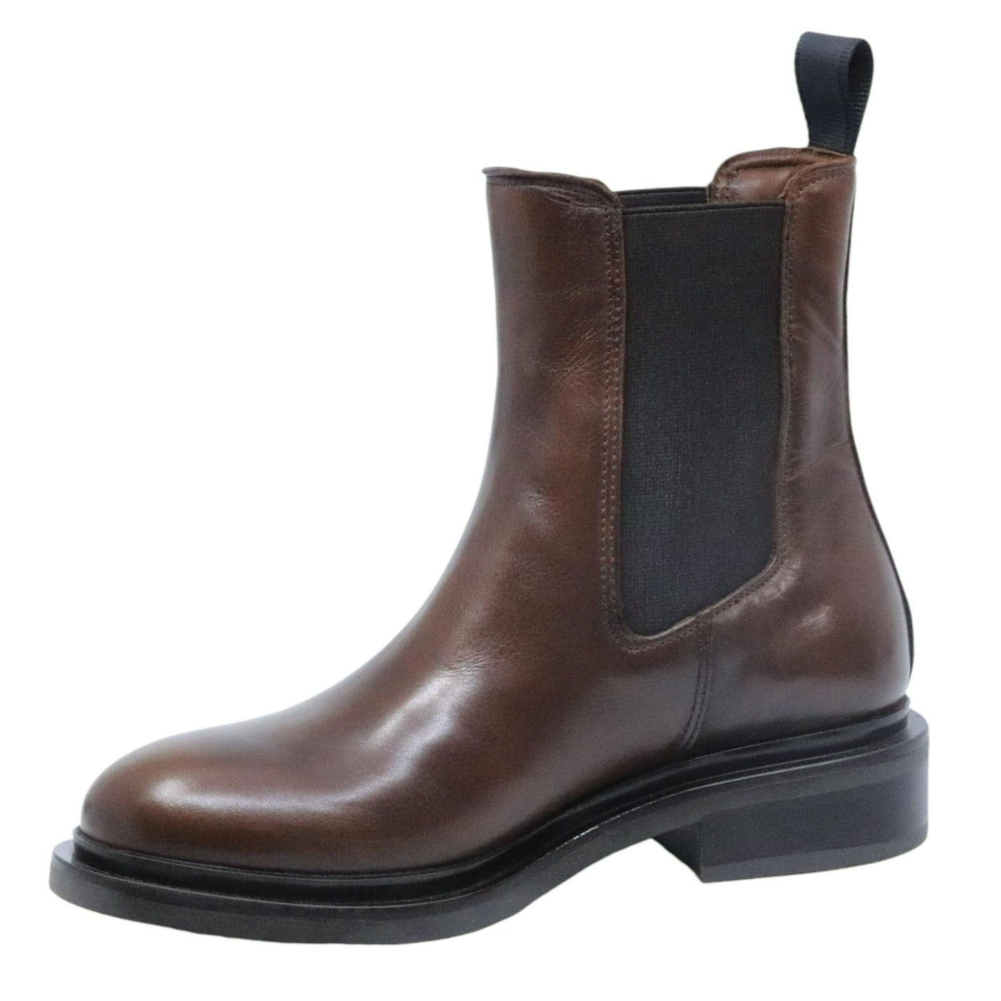 Chelsea Mjus L58201 da donna in pelle marrone 