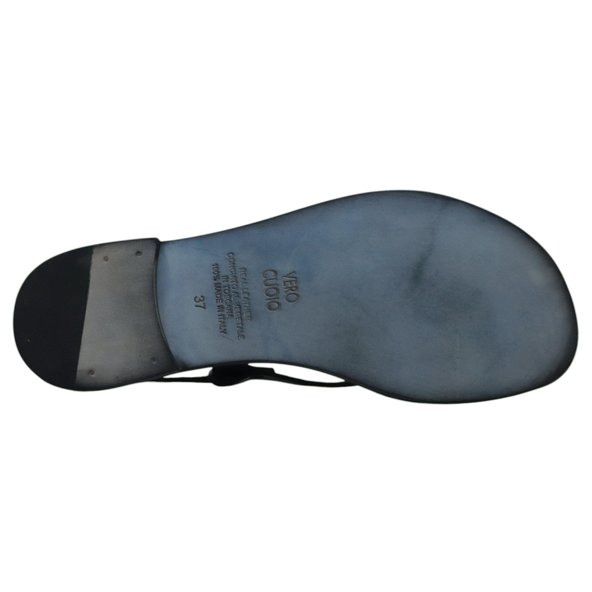 Sandalo donna L'angolo del cuoio Firenze 6651 in pelle nera 