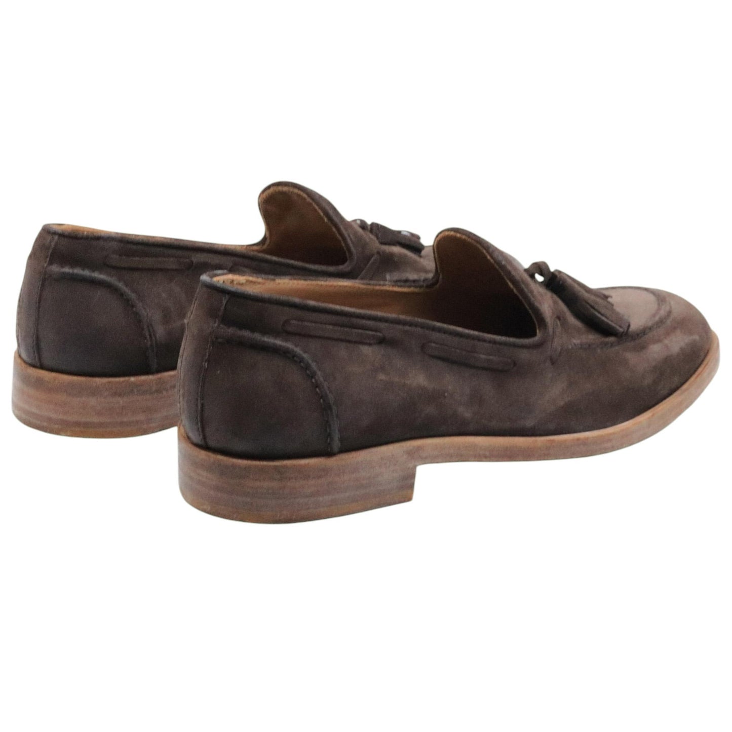 Mocassino uomo Moma 17402F in camoscio marrone 