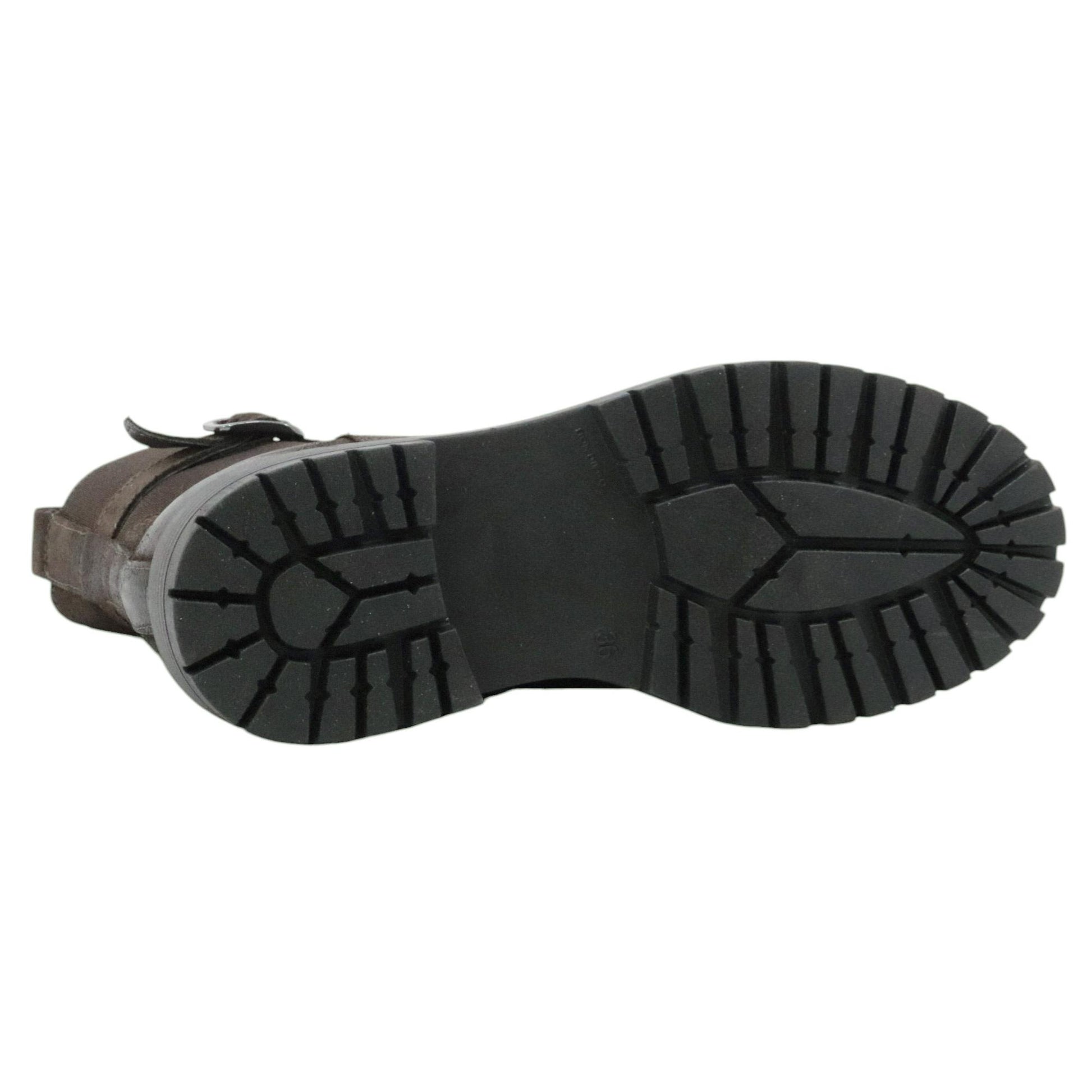 MJUS Deirde L97201 stivaletto donna in pelle caffè 