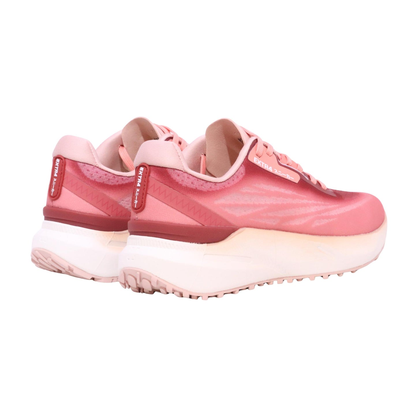 Extr4 Kaizen 4.03 sneaker donna salmone in tessuto tecnico traspirante 