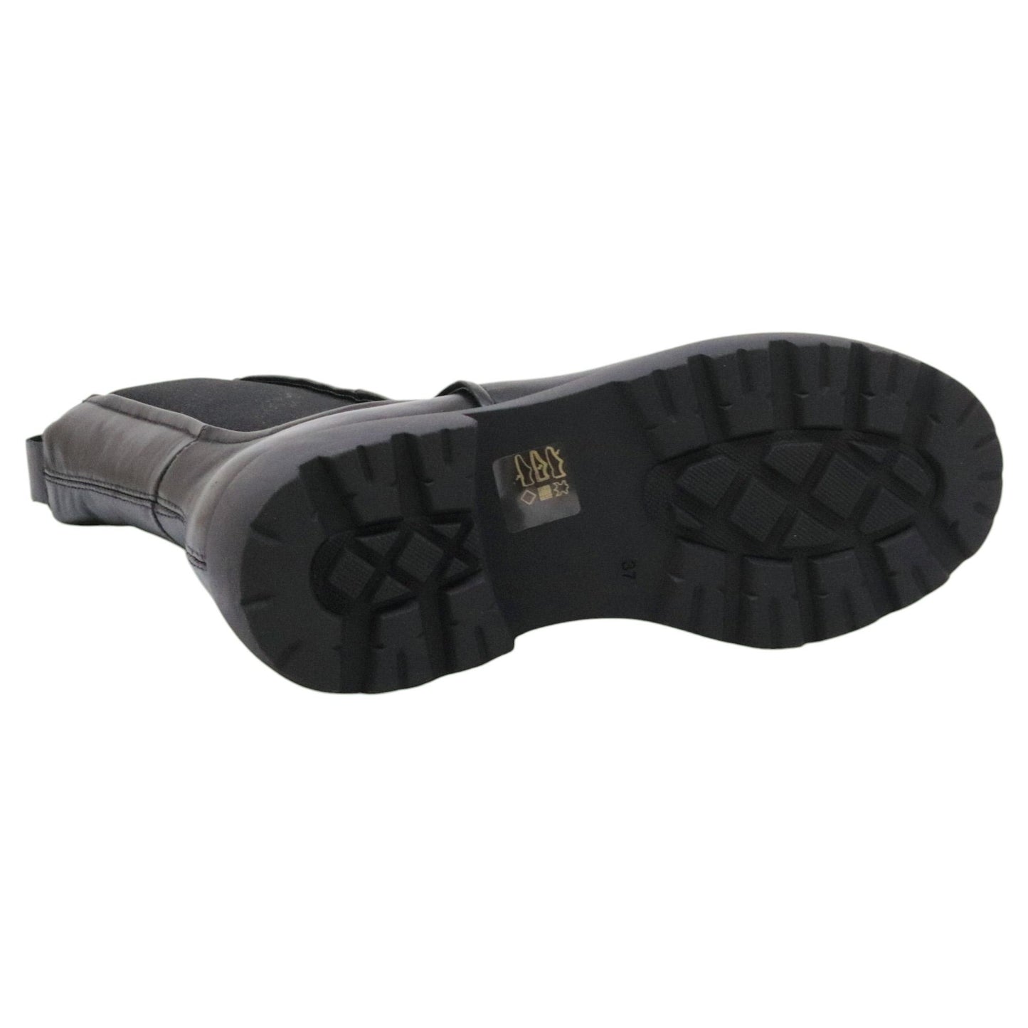 MJUS L44207 stivaletto chelsea donna in pelle nera 