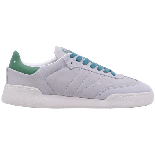 Sneaker uomo Mono Way Jiha in pelle scamosciata grigia 