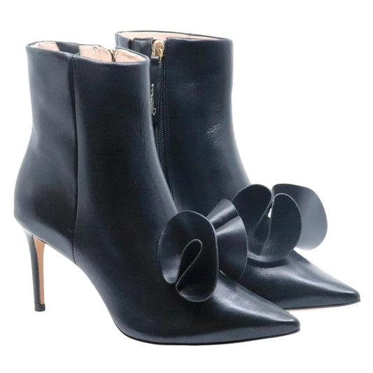 Tronchetto donna Guilhermina 2018 in pelle nera 