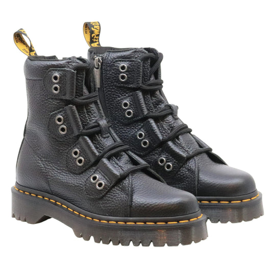 Dr. Martens 1460 Bex LTT in pelle morbida di colore nero 