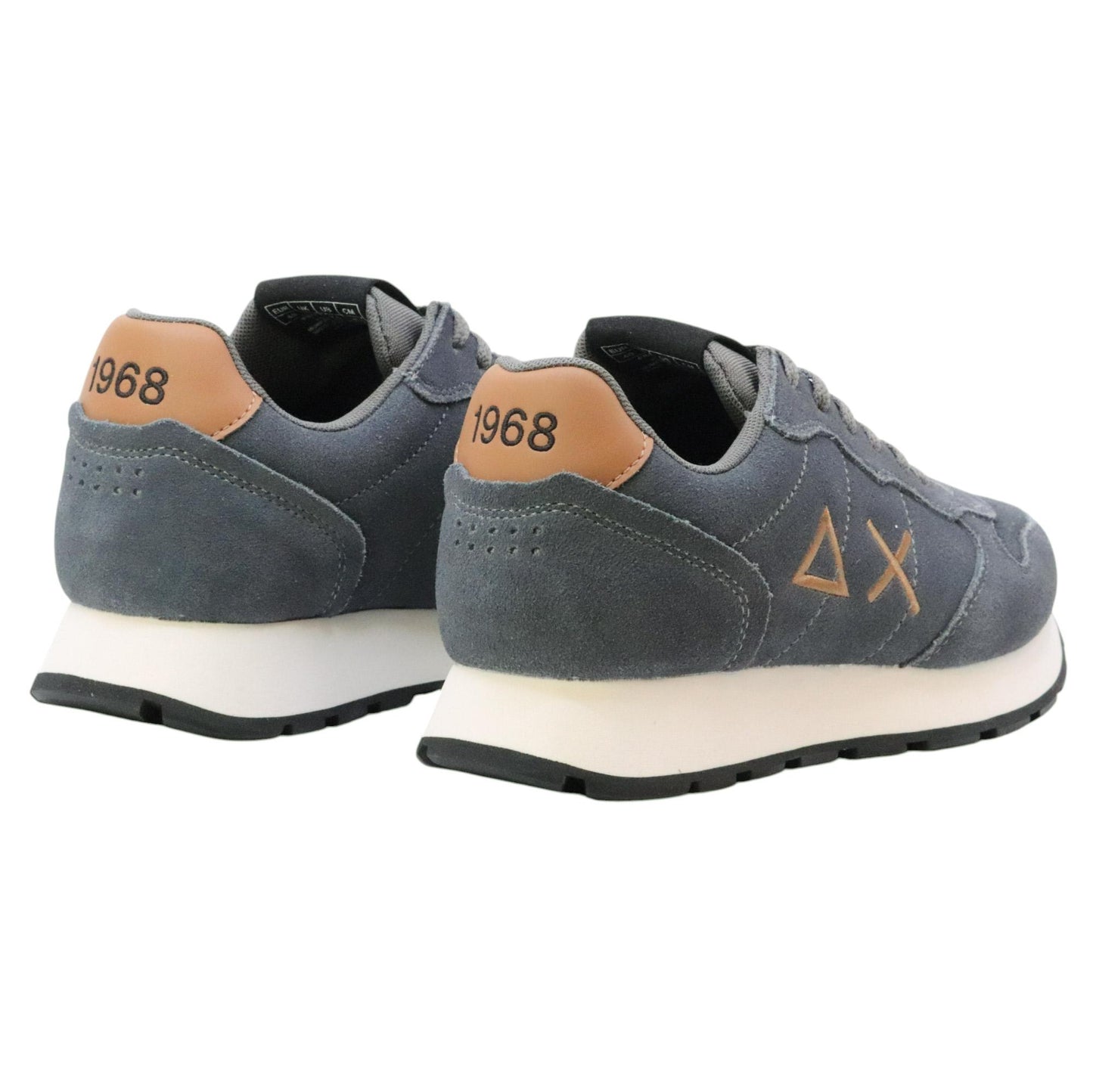 SUN68 Tom Suede Z45106 sneaker uomo in suede grigio 