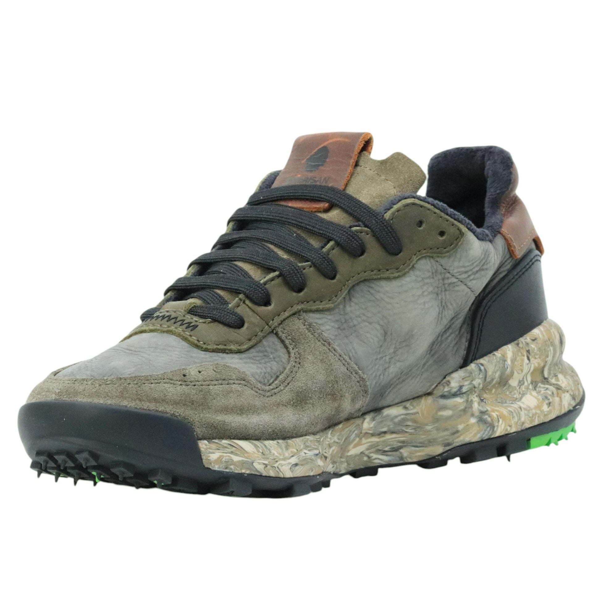 Satorisan Chacrona Premium Kjakies Black sneaker uomo 