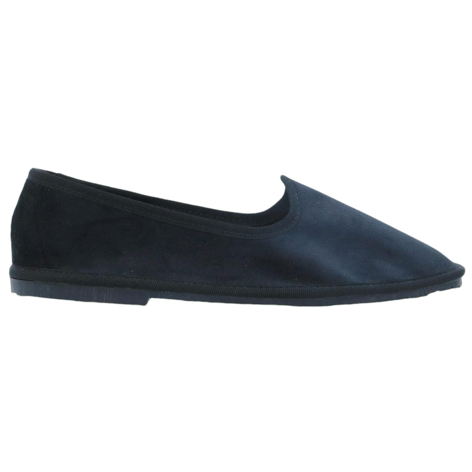 Scarpa Friulana donna Jaffè 125 in velluto nero 