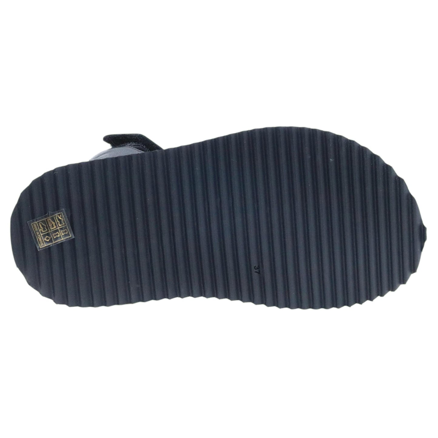 Sandalo donna Elena Iachi T99 in pelle nera 