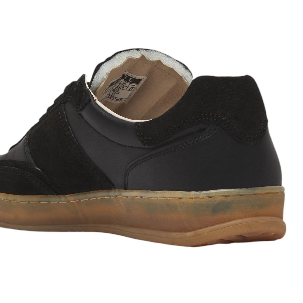 DATE Sporty Calf Black SL CA BK sneaker uomo in pelle nera 