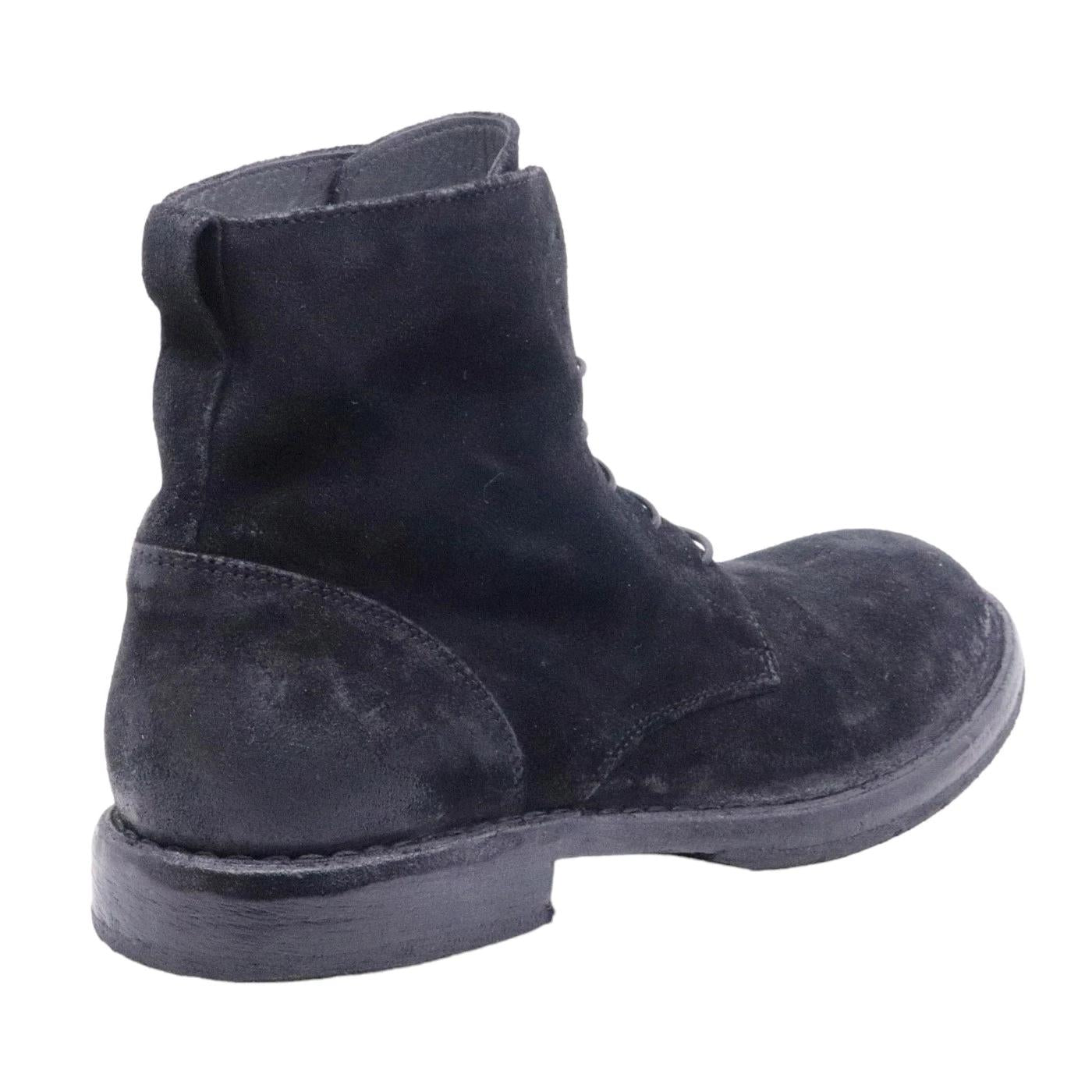 Stivaletto Moma 50307B SA da uomo in camoscio nero 