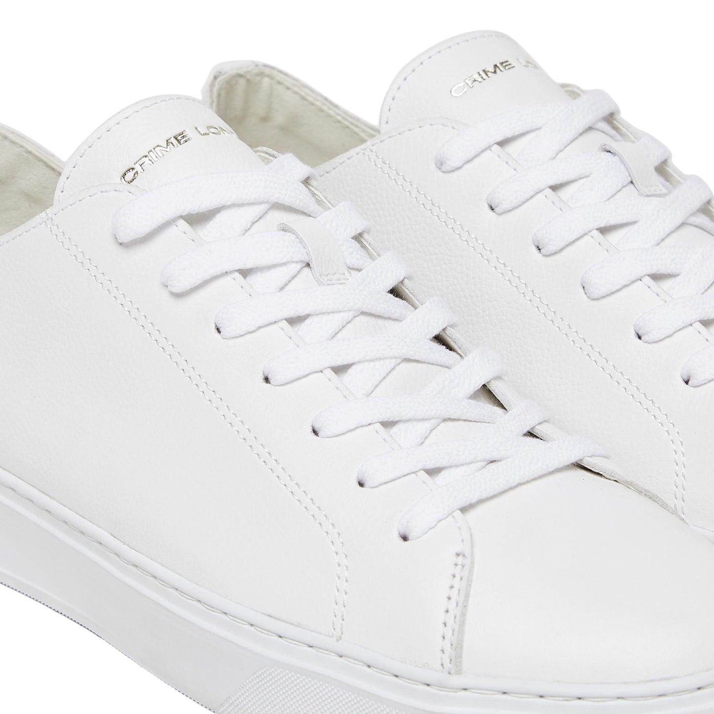 Crime London Raw Cut Total White 17650 sneaker uomo 