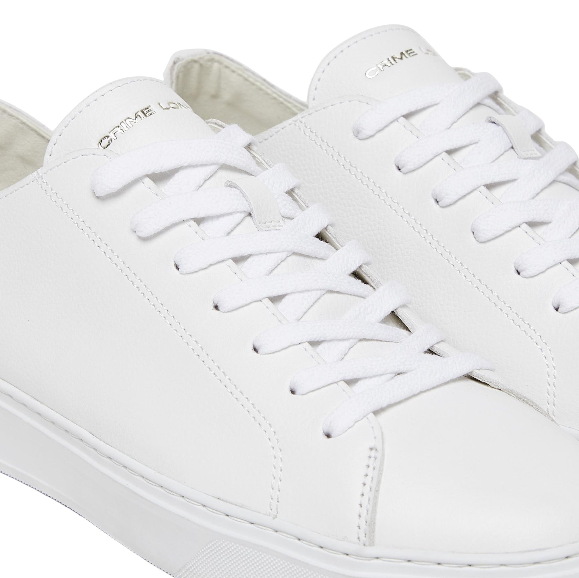 Crime London Raw Cut Total White 17650 sneaker uomo 