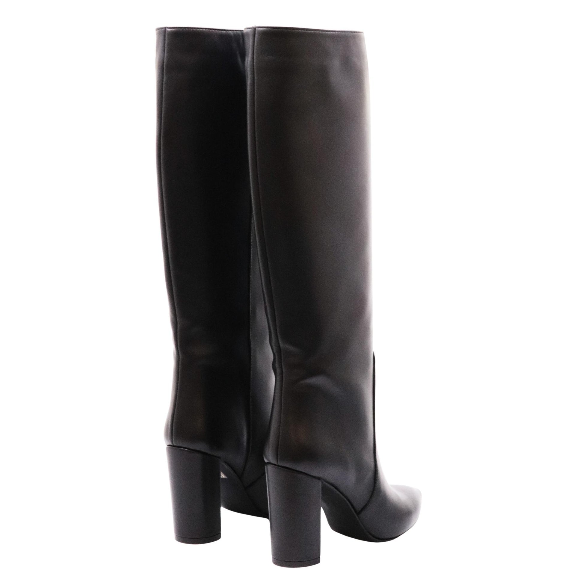 Ranyé 1000 stivale donna in pelle nera 