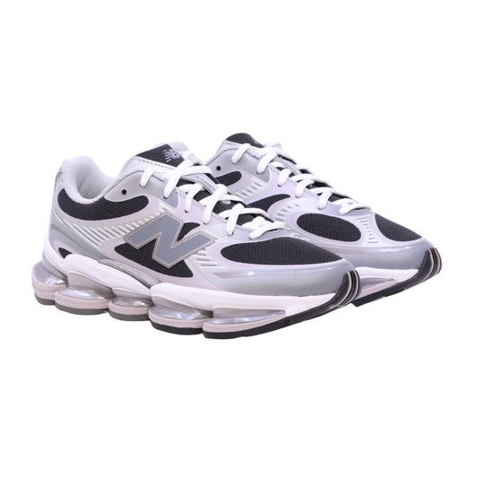 New Balance ABZORB 2000 sneaker in tessuto silver e nero 