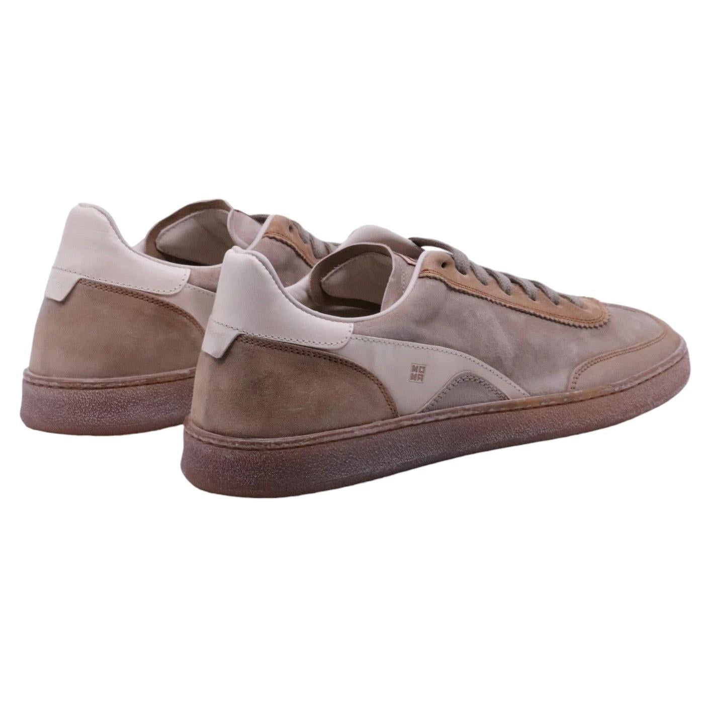 Sneaker uomo Moma 24402A in pelle scamosciata marrone 