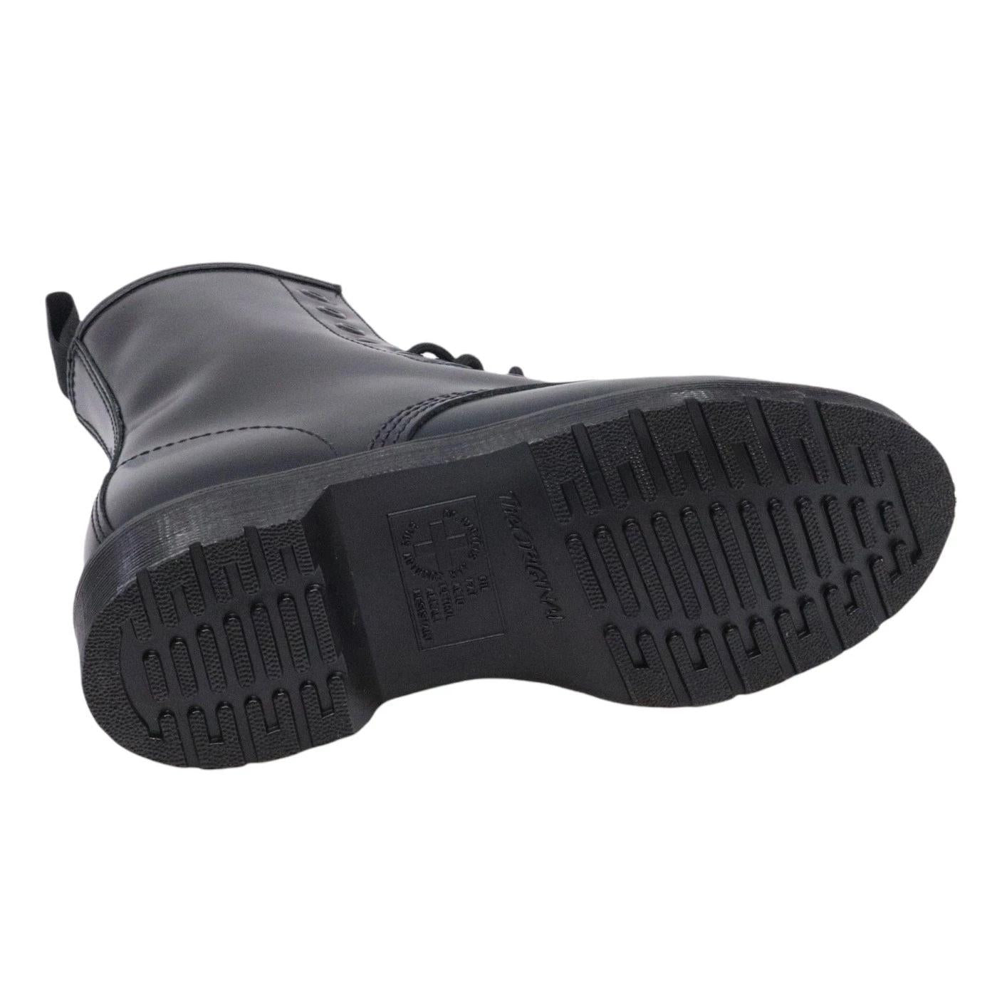 Dr. Martens 1460 Mono Anfibio da donna realizzato in pelle smooth resistente di colore nero 