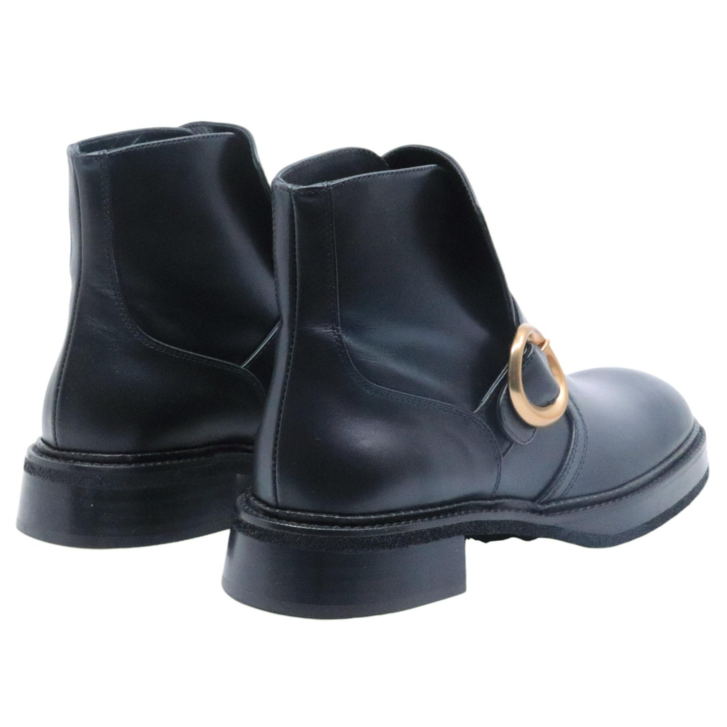 Ras 7857 stivaletto da donna in pelle nera 