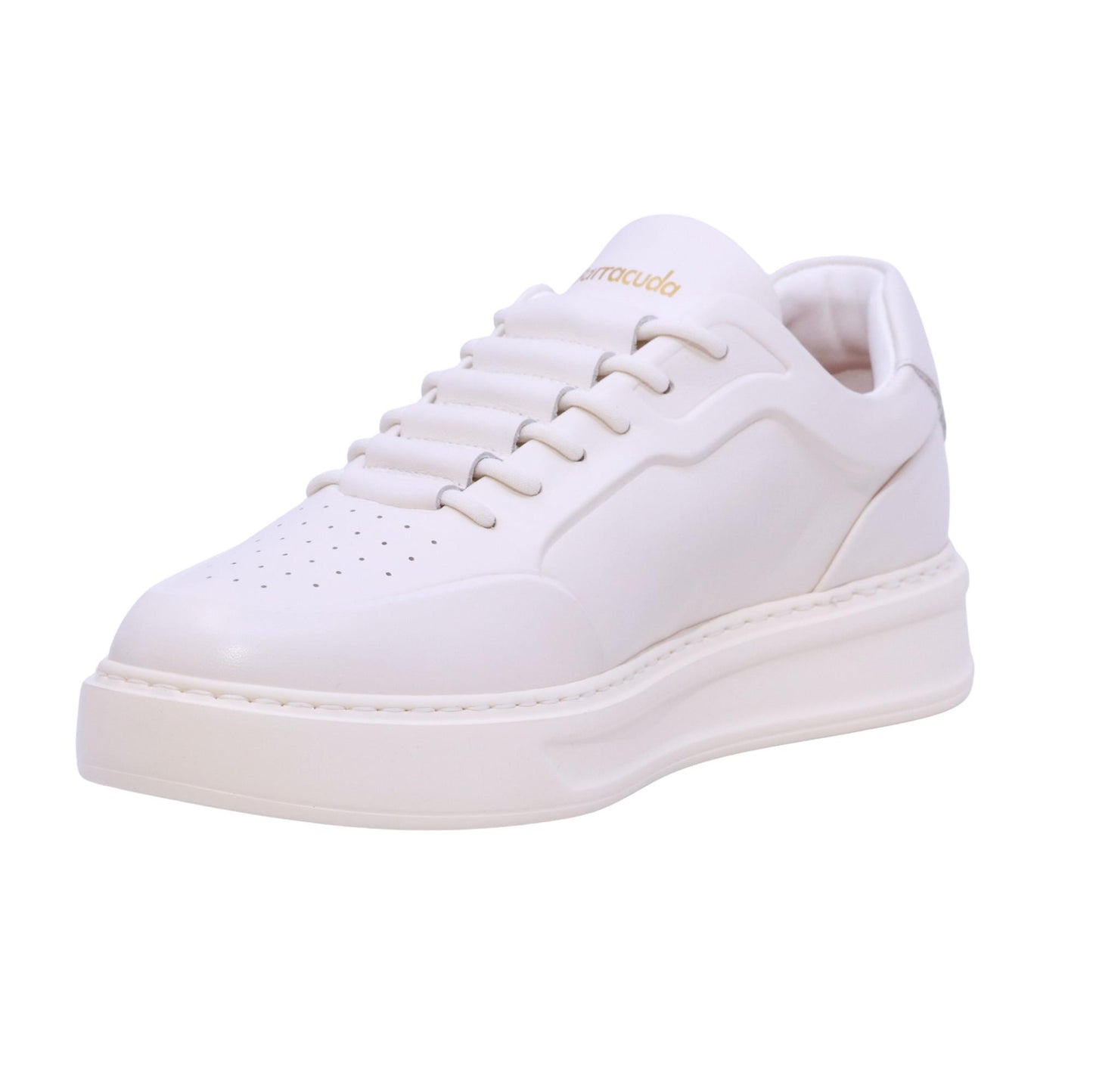 Barracuda Phoenix BU3510 bianca sneaker in nappa<BR/> 