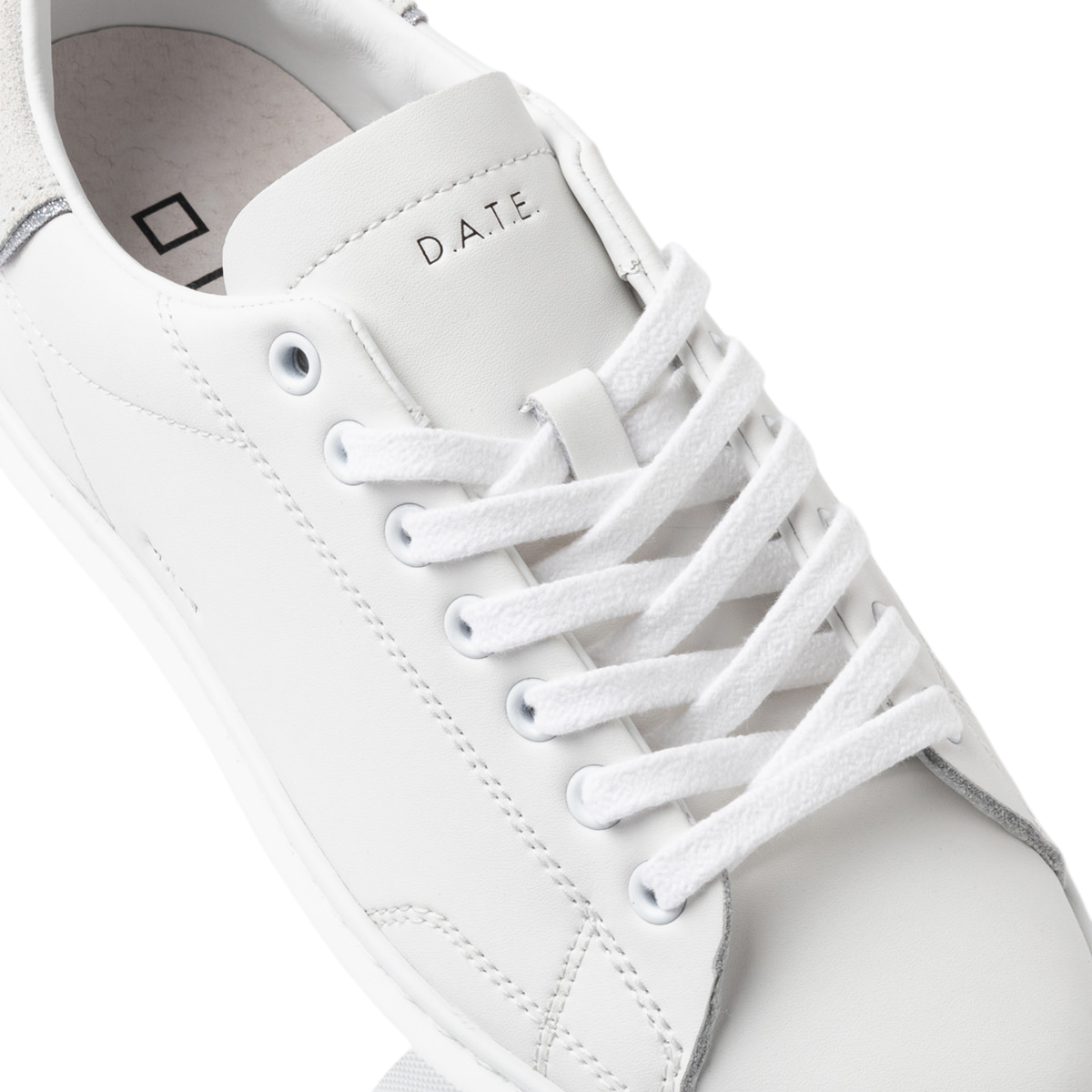 DATE Sfera Calf White SF CA WH sneaker donna in pelle bianca molto morbida 
