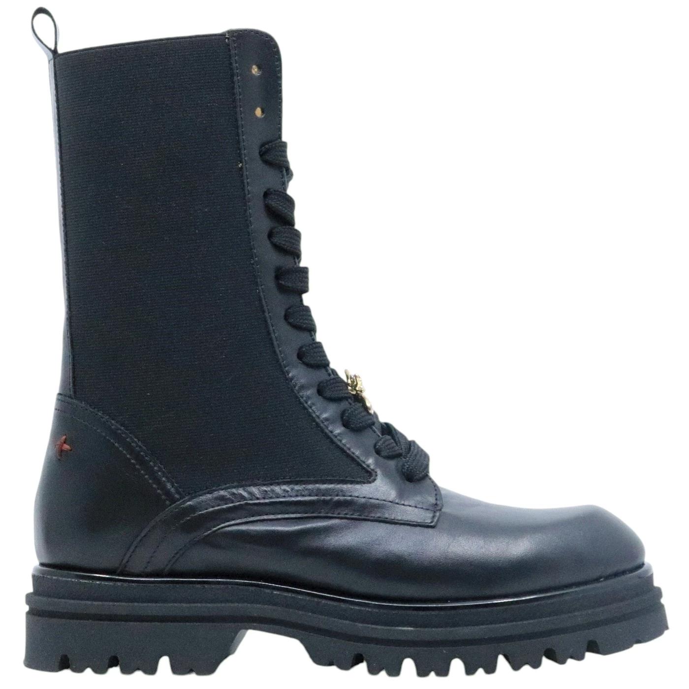 Stivaletto GIO+ MIA06 in pelle nera 