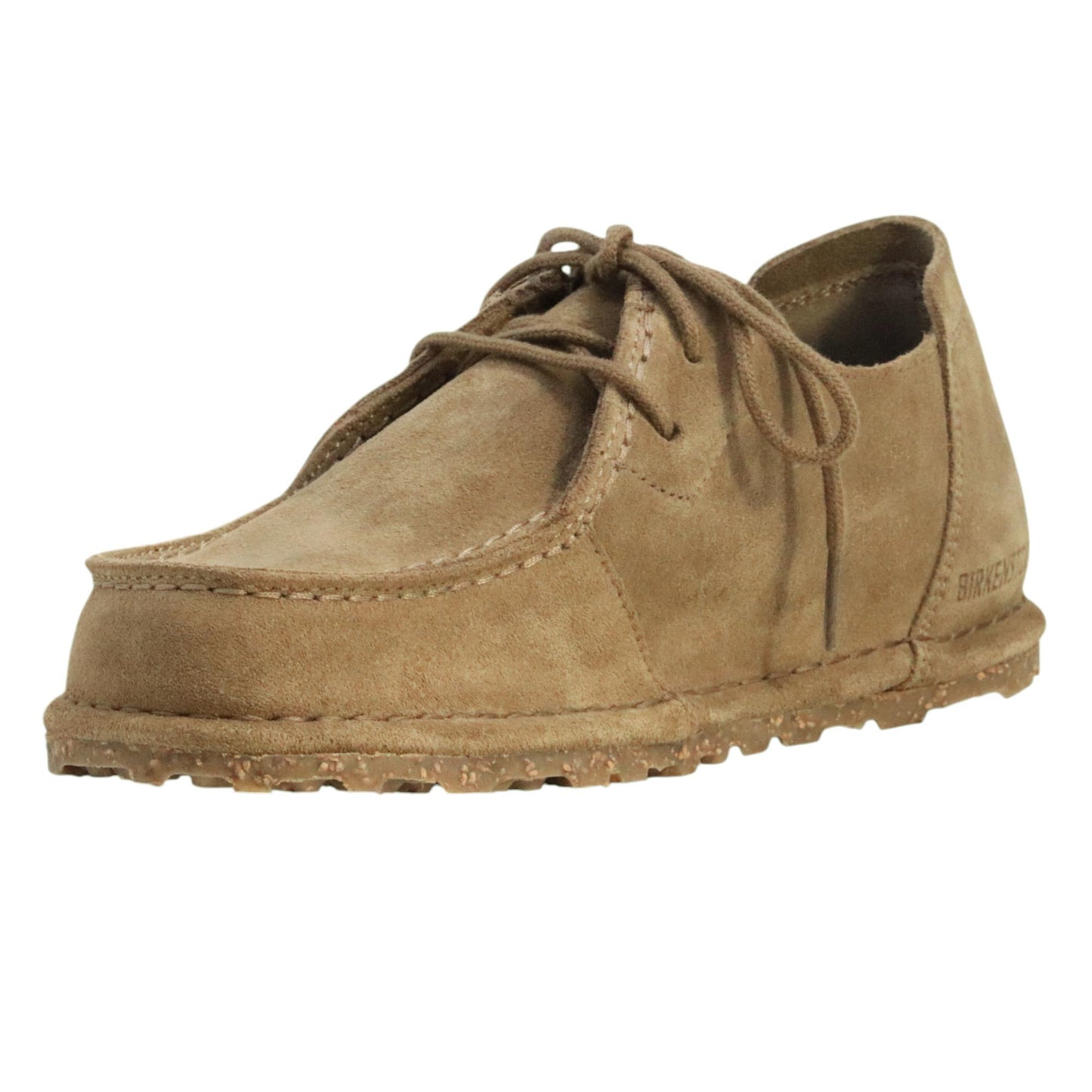 Birkenstock Utti Lace mocassino donna in camoscio gray taupe 