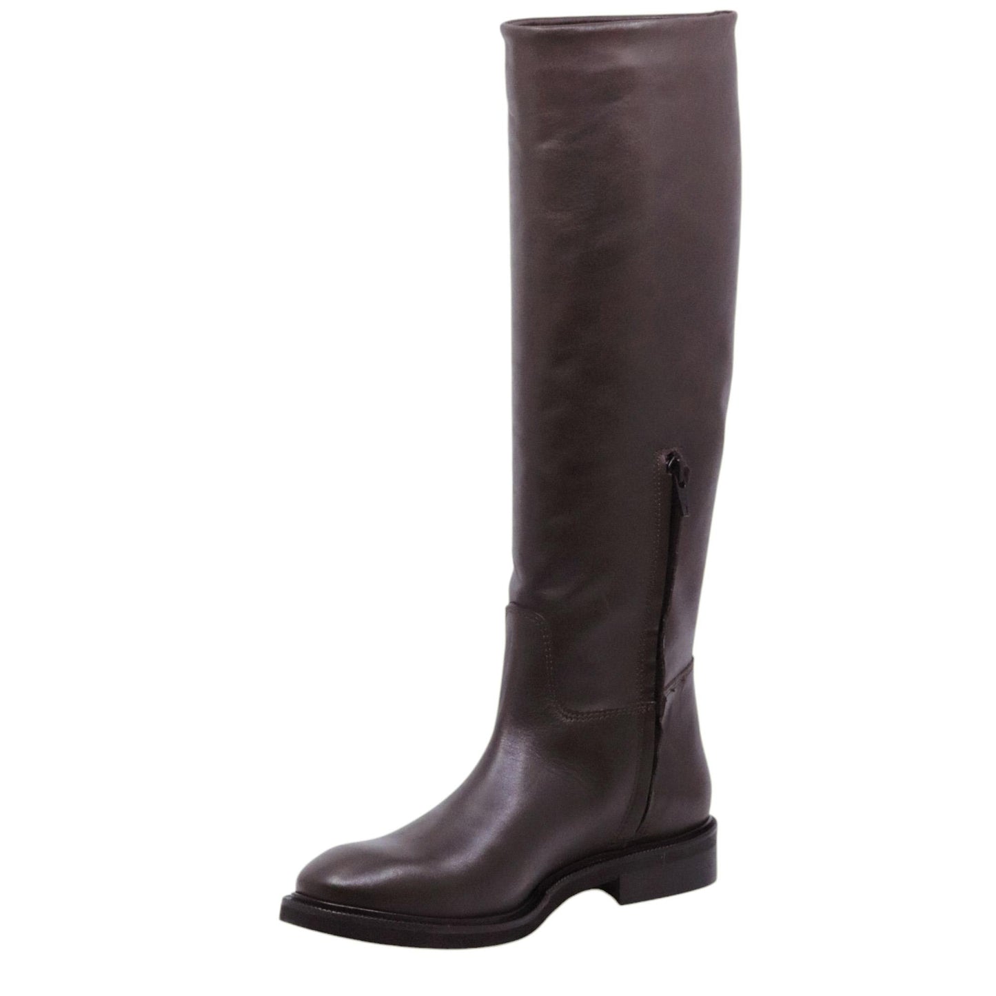 Stivale donna cavallerizzo Ranyé Cav in pelle marrone 