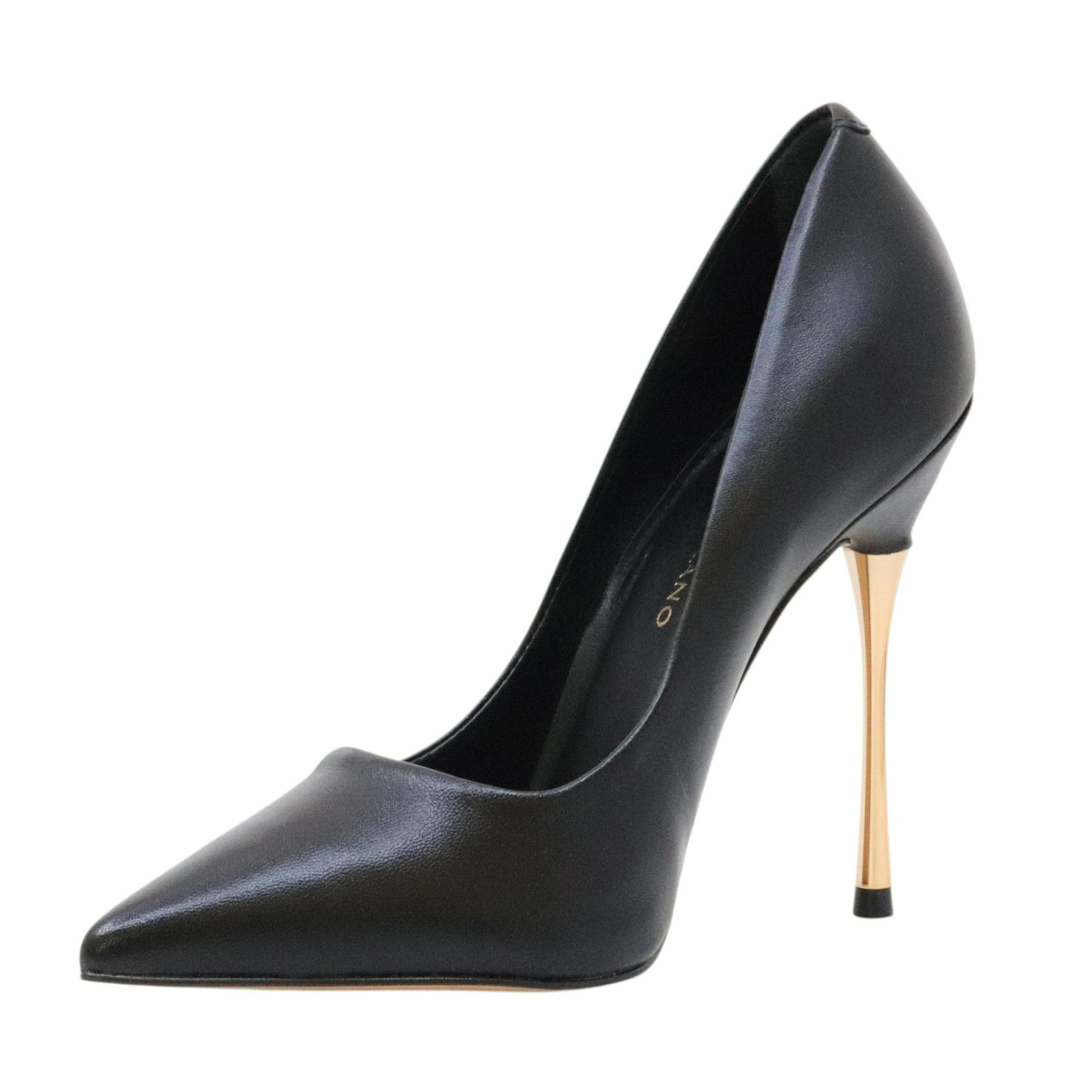 Carrano 143101 décolleté donna in pelle nera 